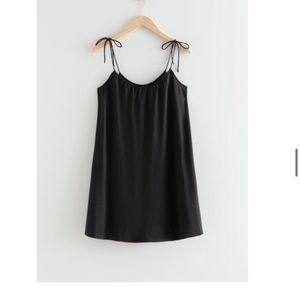 & other stories NWT flowy strappy mini dress